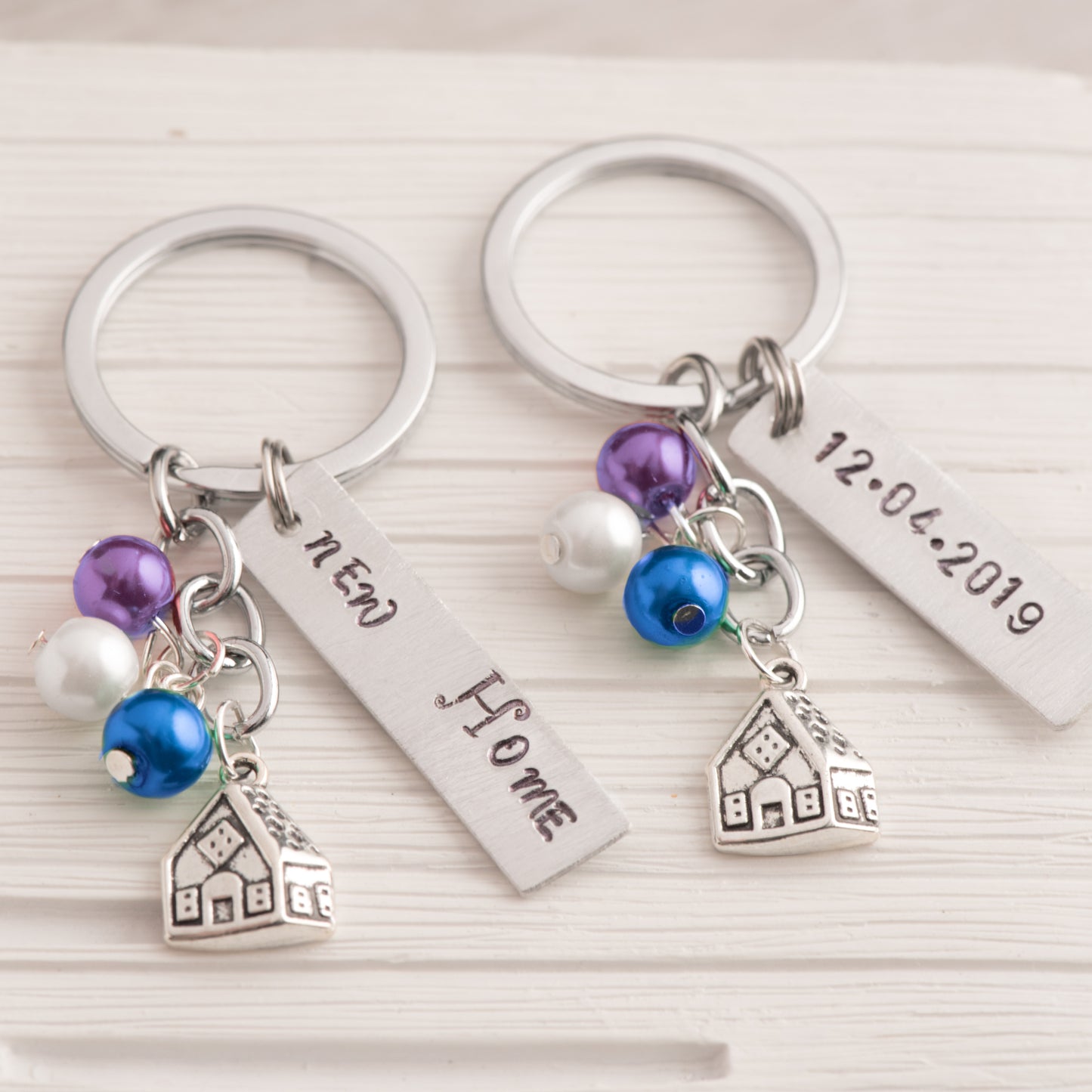 Coppia di portachiavi Casa Nuova