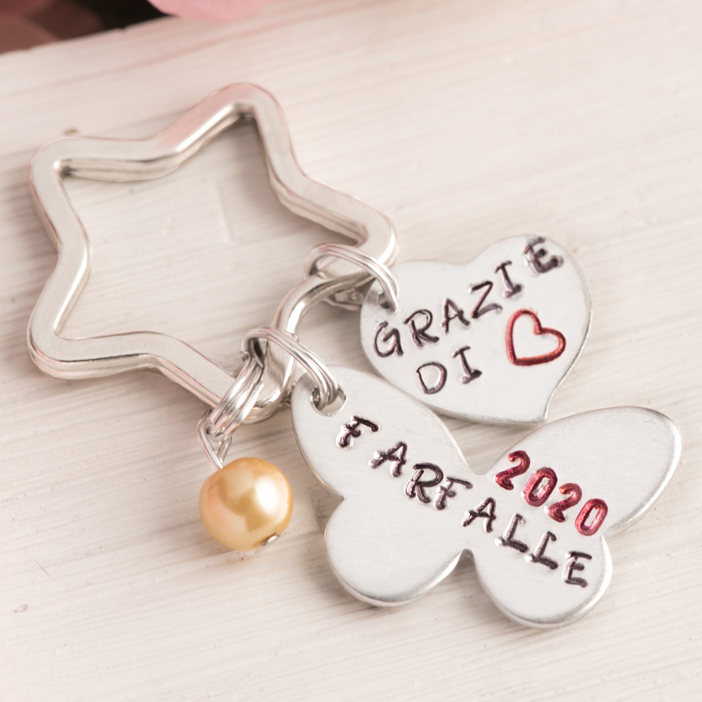 Portachiavi farfalle