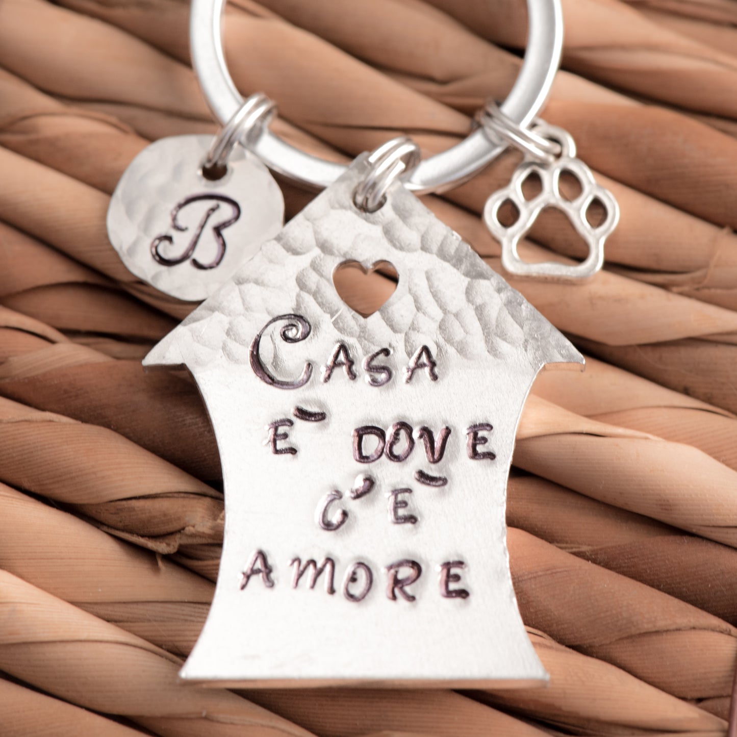 Portachiavi personalzzato casa nuova