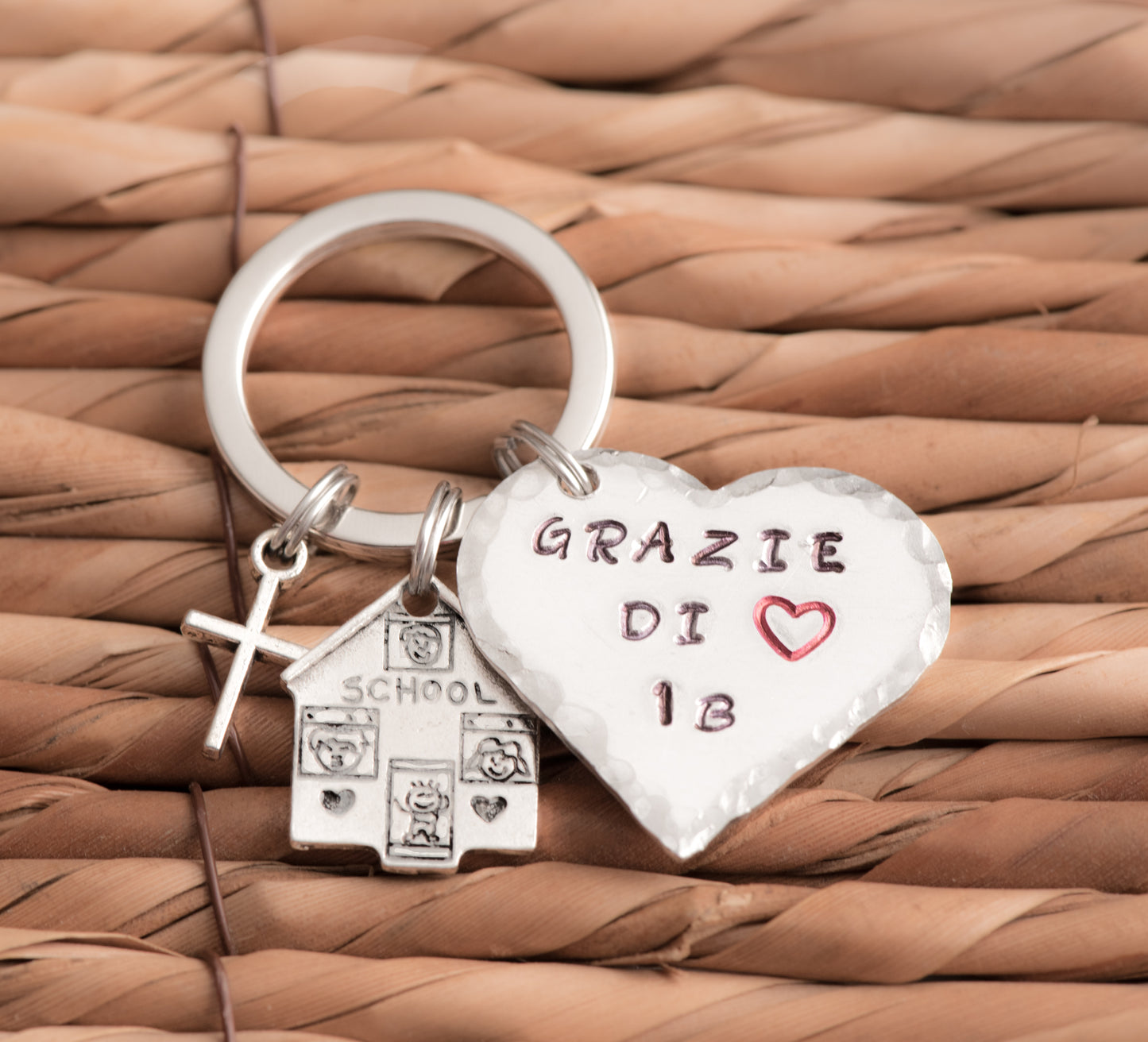 Portachiavi per le maestre scuola personalizzabili