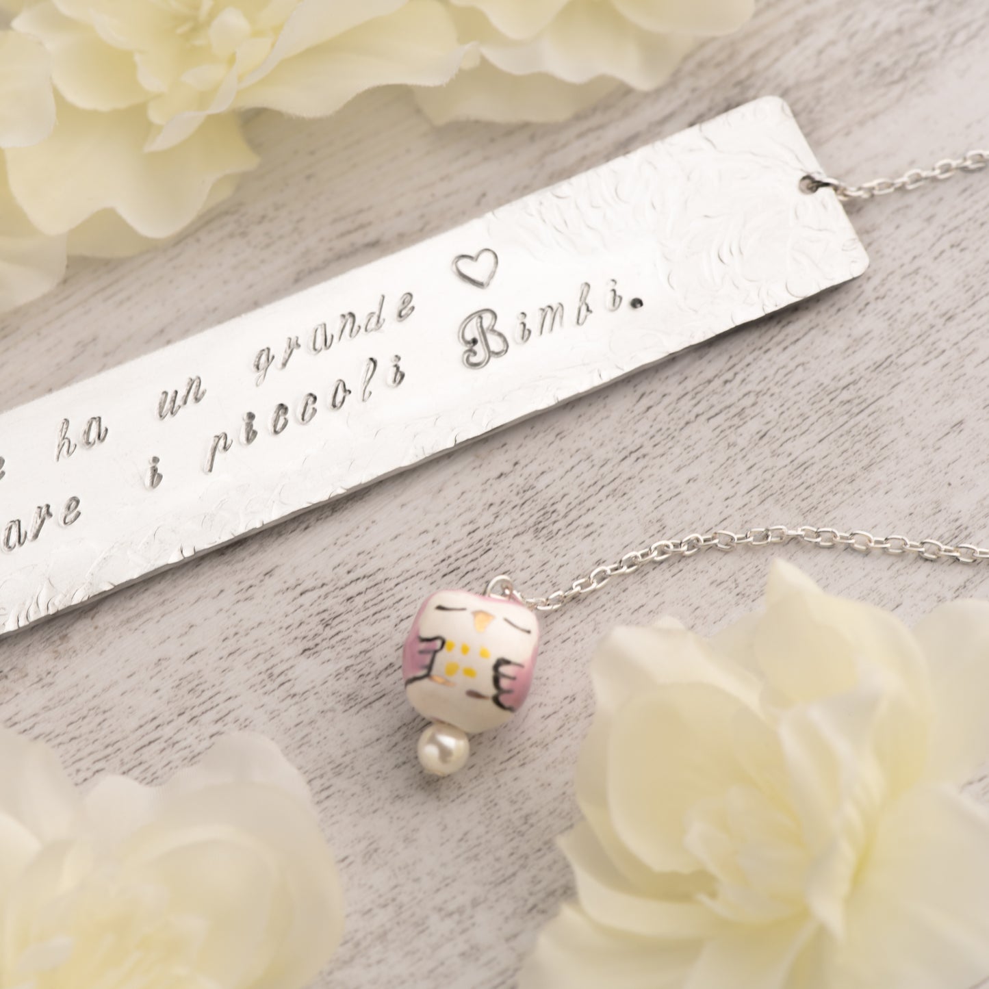 Segnalibro personalizzato per la maestra