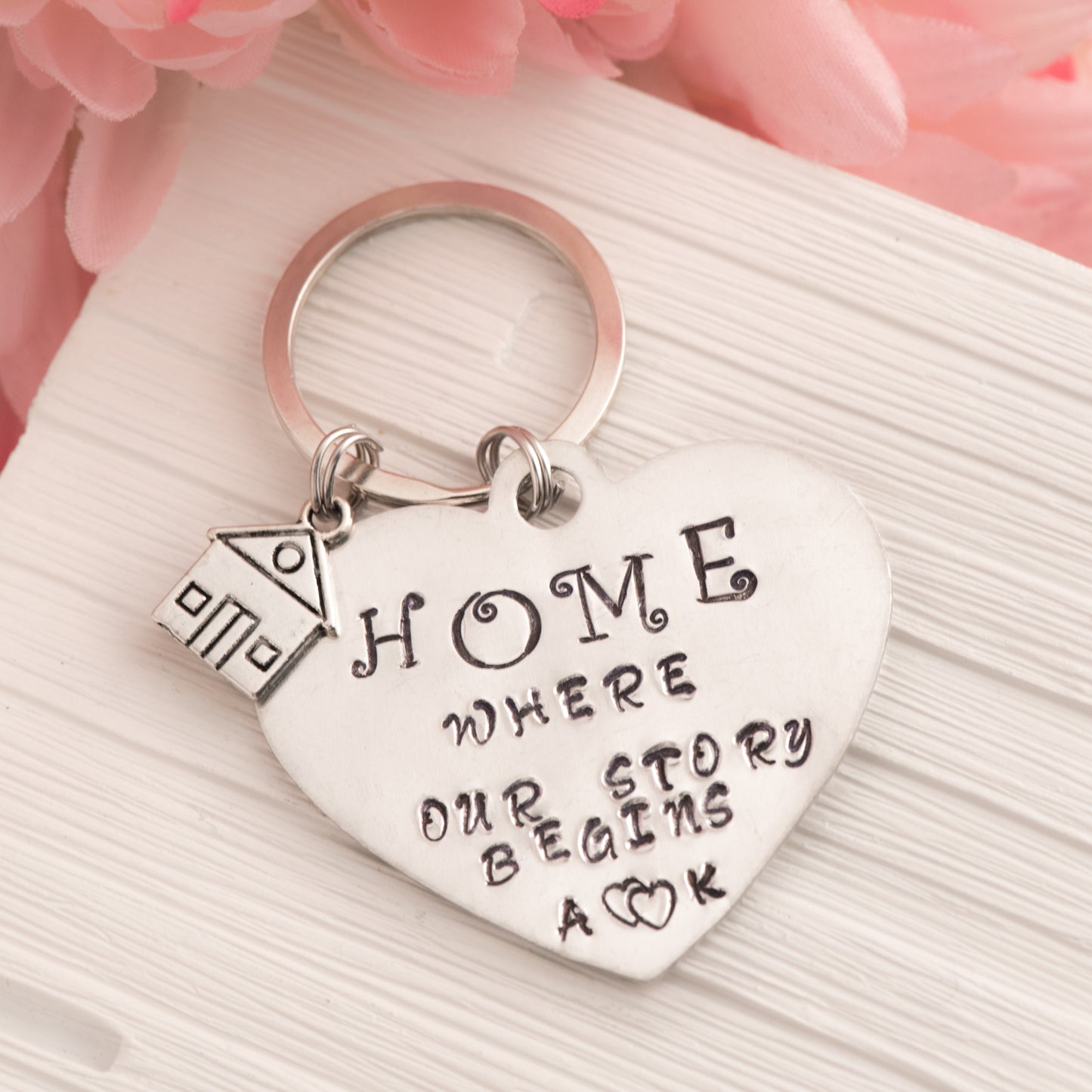 portachiavi anniversario casa nuova personalizzato