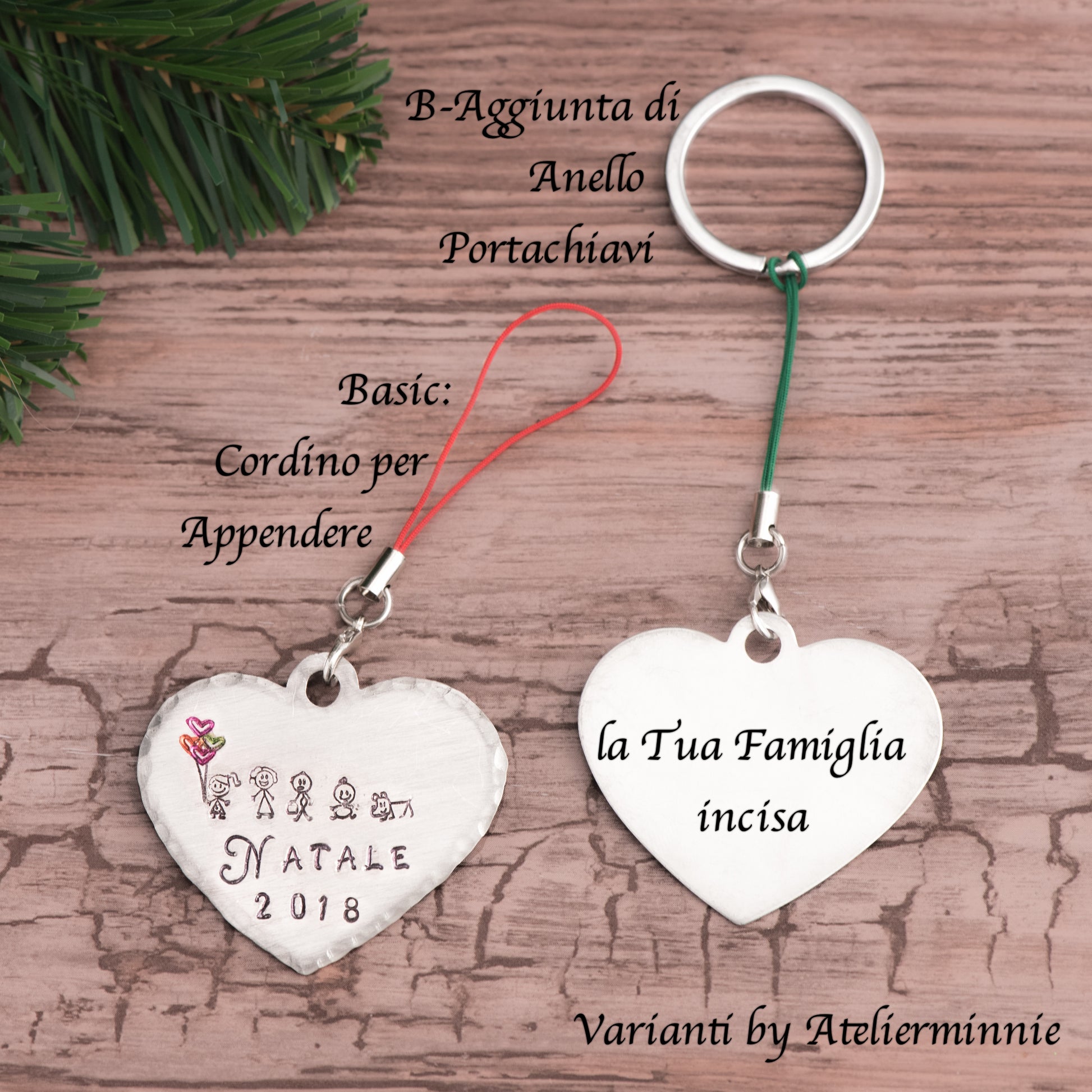 decorazione albero di natale è carinissima da appendere e negli anni successivi vi ricorderà il vs. primo Natale nella nuova casa e poi finite le feste potrete metterla nel vostro portafoglio da portare sempre con voi altimnti potrete usarlo come portachiavi!!