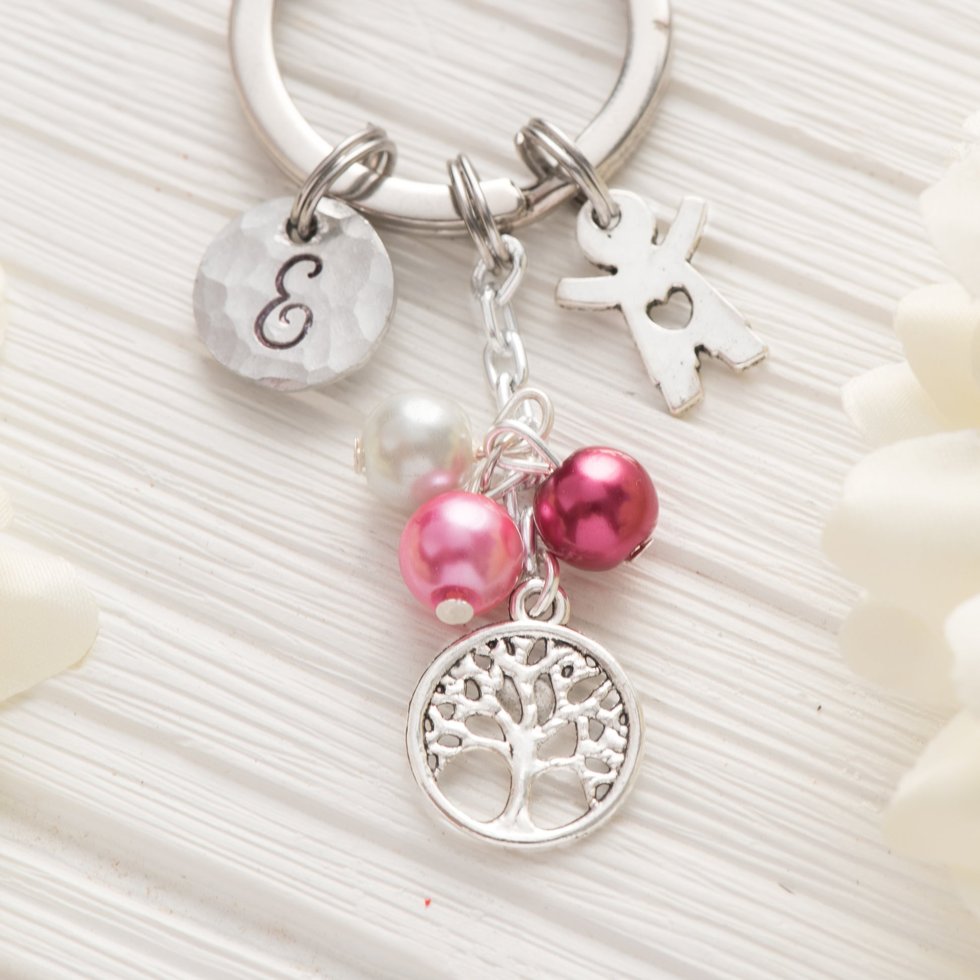 Portachiavi maestra con albero della vita