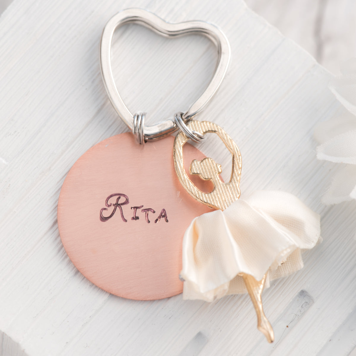 Portachiavi Charm Danza 'Il Linguaggio Nascosto Dell'Anima' – Ballerina Balletto – Regalo - Foto 2